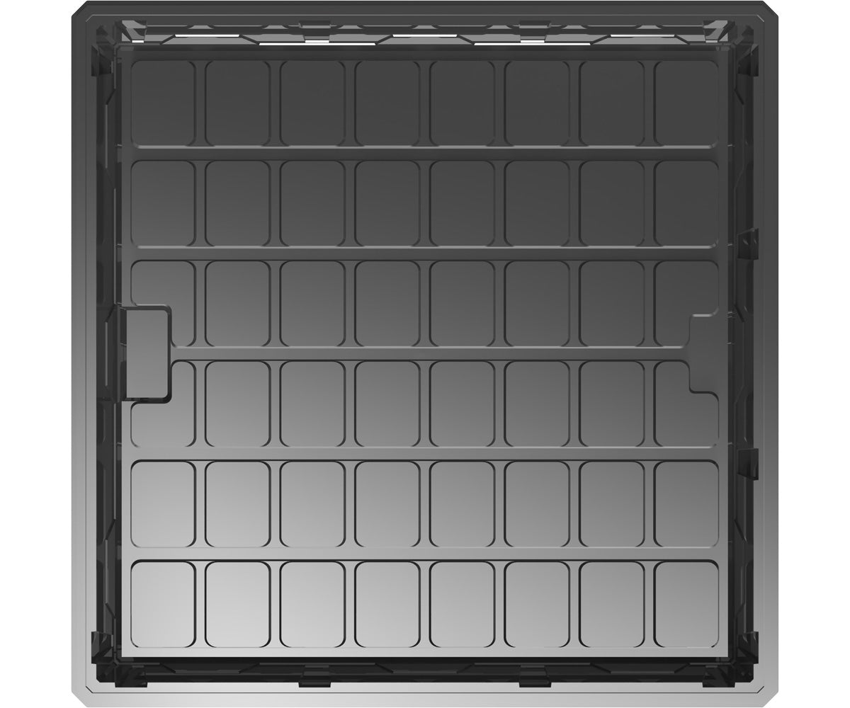 Active Aqua 2.0 Low Rise Tray, Black 4x4’