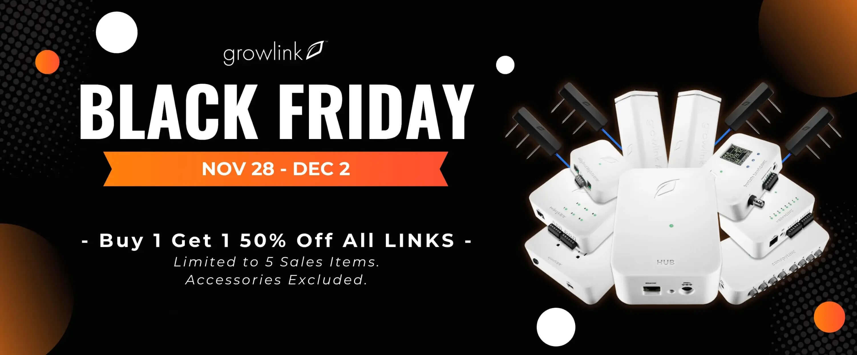 Black Friday Growlink Banner