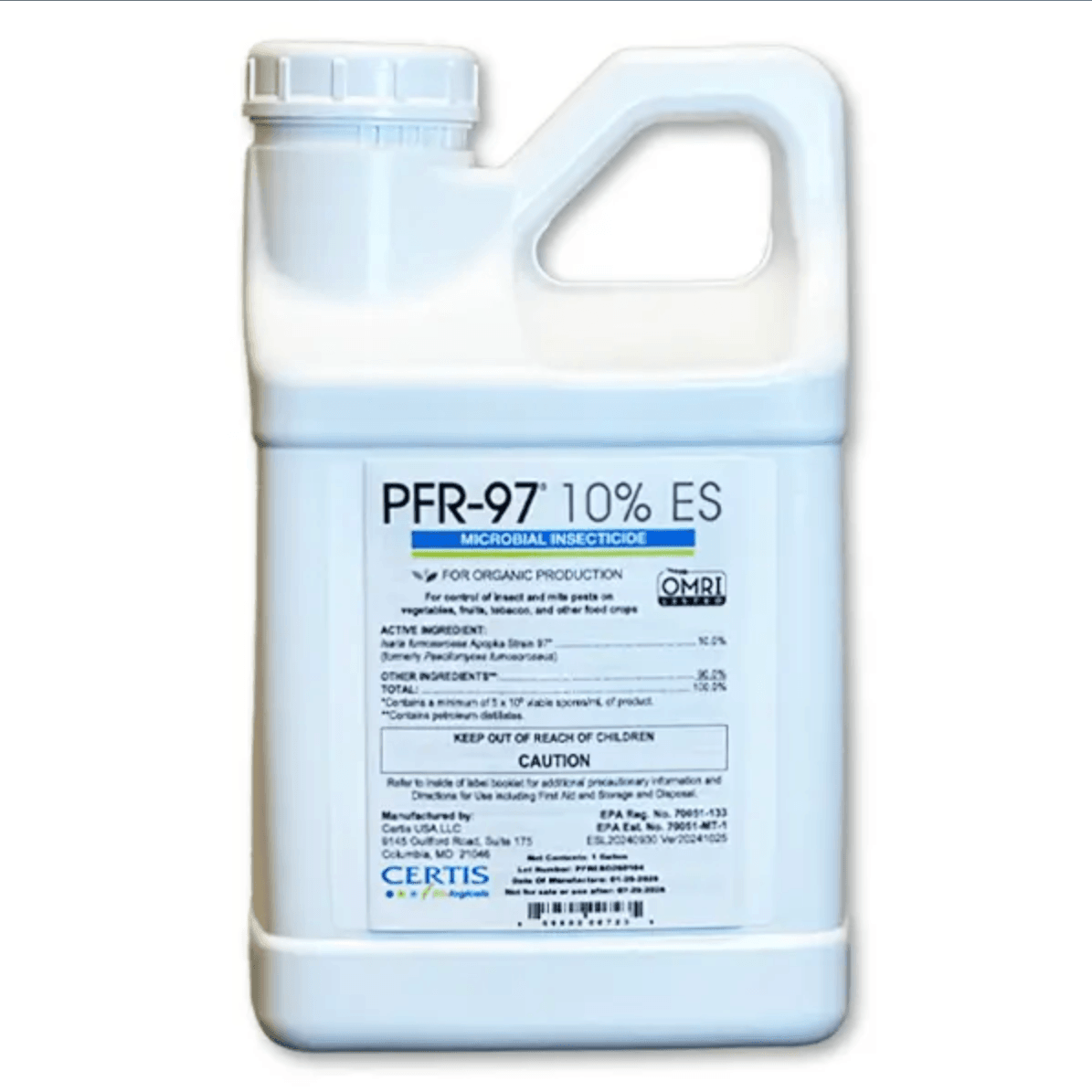 Certis PFR-97 10% ES Liquid Microbial Insecticide