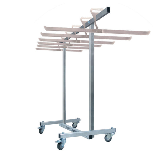 DriFlower The Champ Rolling Harvest Rack w/ J-Hangers
