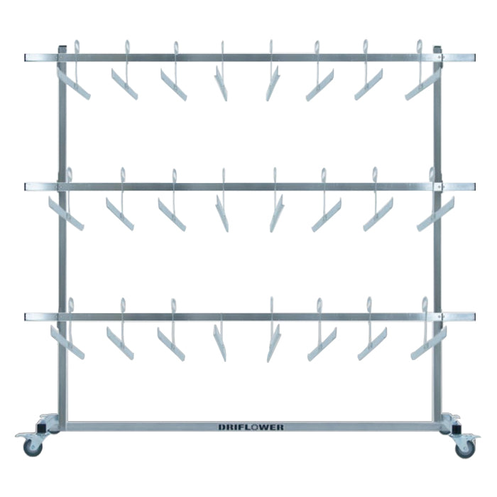 DriFlower Rolling Dri-Rack w/ J-Hangers