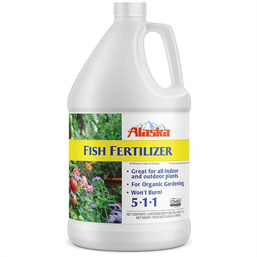 Alaska Fish Emulsion Plant Fertilizer, 1 gal
