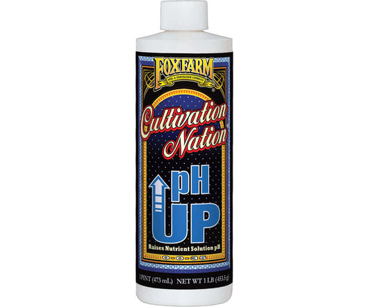 FoxFarm Cultivation Nation pH UP, Pint