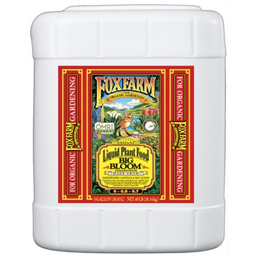FoxFarm Big Bloom Liquid Plant Food, 5 Gal