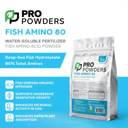 Pro Powders Fish Amino 85 
