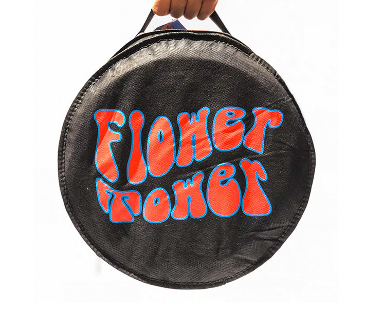 Flower Tower Zipper-Style Dry Rack Bag