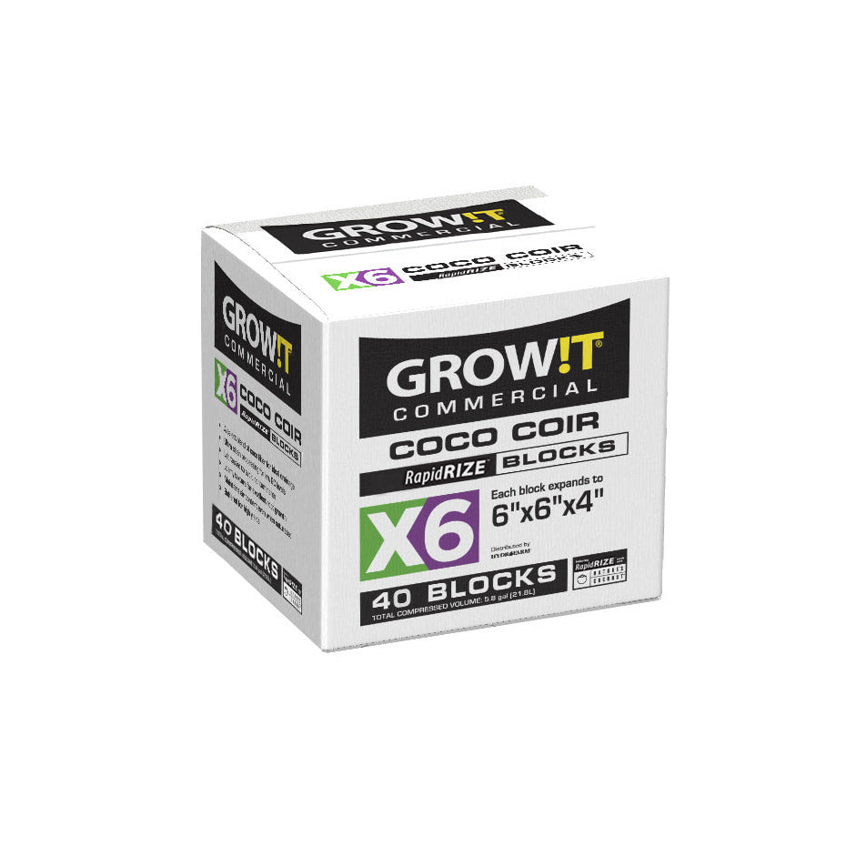 GROW!T Commercial Coco, RapidRIZE Blocks