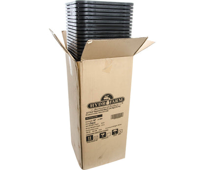 Active Aqua Square Black Pots - Case