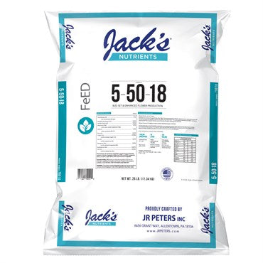 Jack's Nutrients 5-50-18 UltraViolet Fertilizer