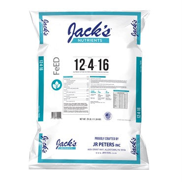 Jack's Nutrients 12-4-16 RO Pure Water Fertilizer