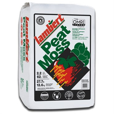 Lambert Canadian Sphagnum Peat Moss, 2.2 cu ft