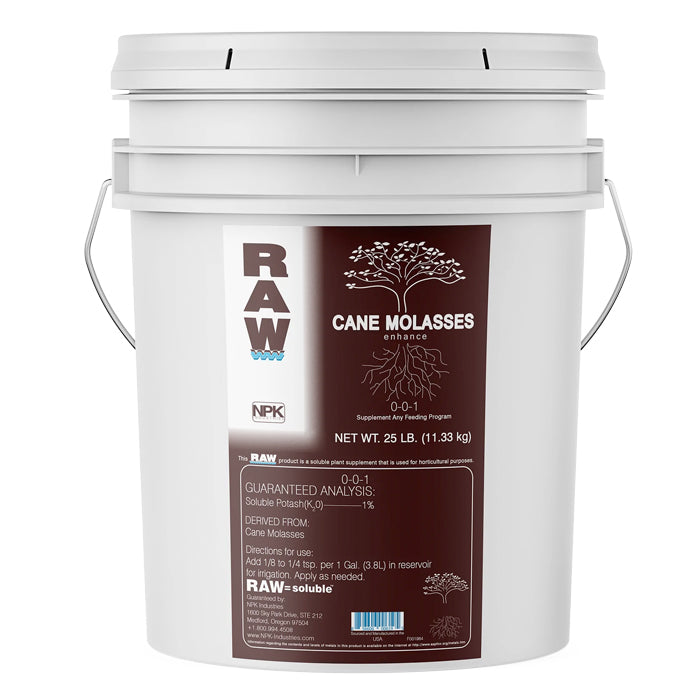NPK RAW Cane Molasses 25 Lbs