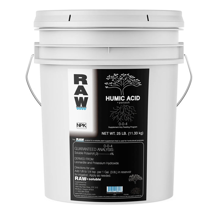 NPK RAW Humic Acid 25 Lbs