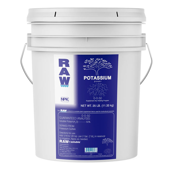 NPK RAW Potassium 25 Lbs