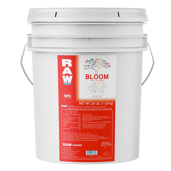 NPK Industries Raw Bloom 25 Lbs