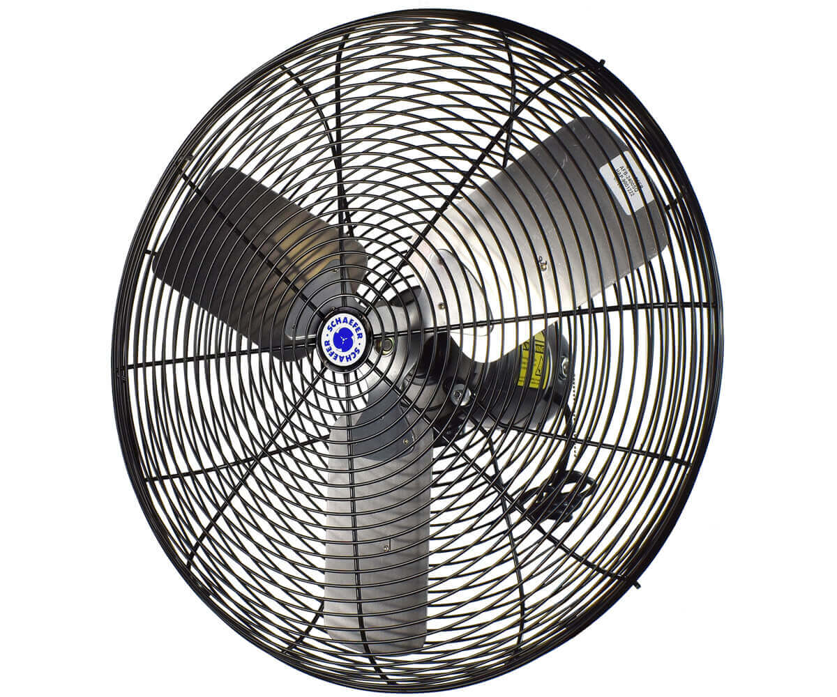 Schaefer 20" Twister Oscillating Circulation Fan | Black