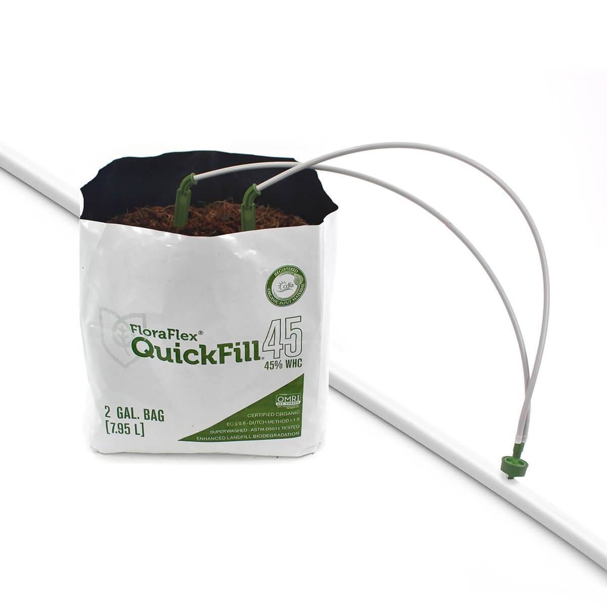 FloraFlex QuickFill Bags | Expandable Organic Coco Coir