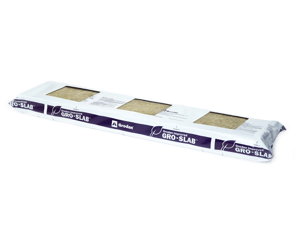 Grodan Core Grodan Improved Gro-Slabs, w/ Pre-Cut Holes – Evolve Garden Supply