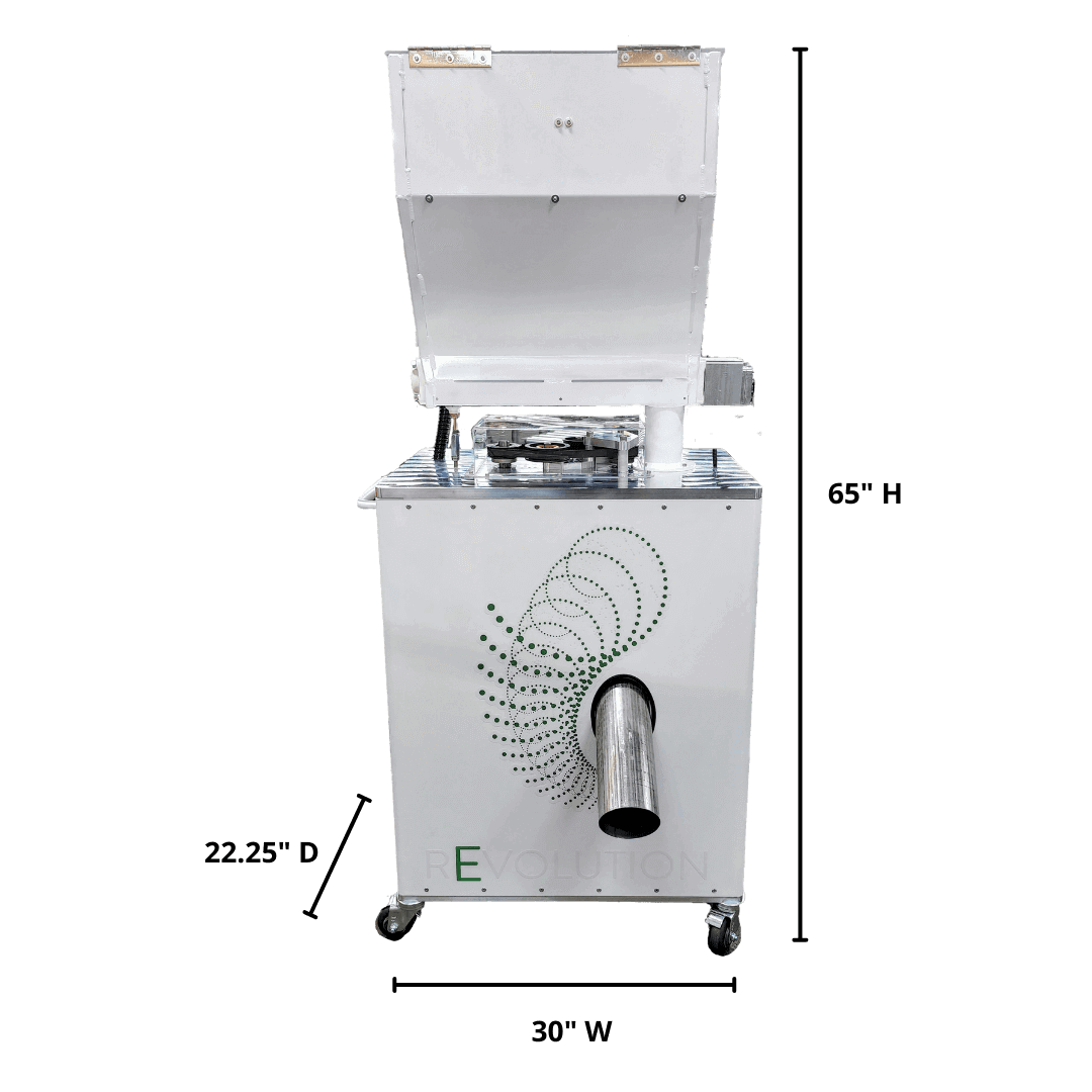 Revolution 2.0 Grinder Dimensions