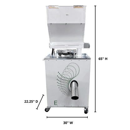 Revolution 2.0 Grinder Dimensions