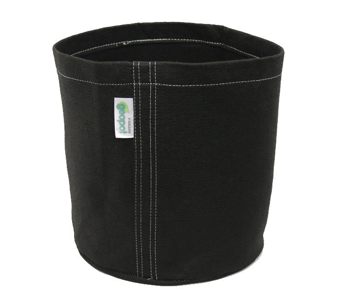 round bottom planter pot GeoPot Round Bottom Fabric Pots, Black – Evolve Garden Supply