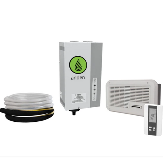 Anden AS35FP Steam Humidifier w/Fan Pack and Digital Humidistat