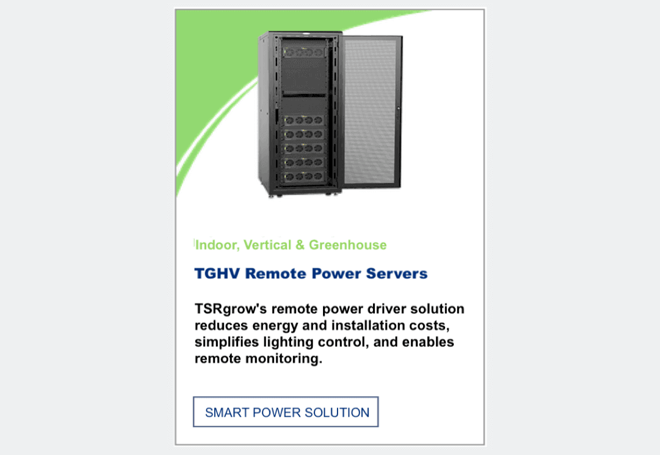 TSR LED Grow Lights Remote Power Servers
