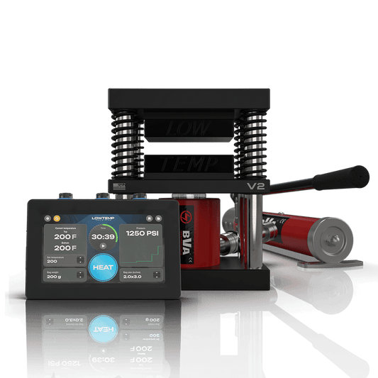 Lowtemp V2 Rosin Press (3x5) P1000 + 20 Ton Cylinder