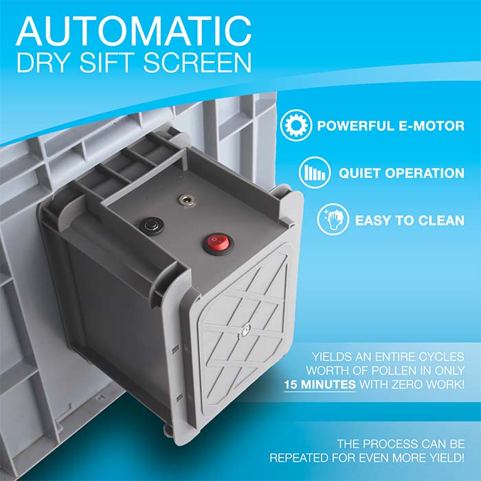 Bubble Magic Pollen Tumbler Automatic Dry Sift Screen