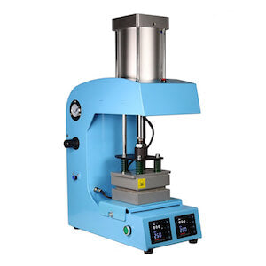 Bubble Magic 5''x5'' Pneumatic Heat Press, 1000psi