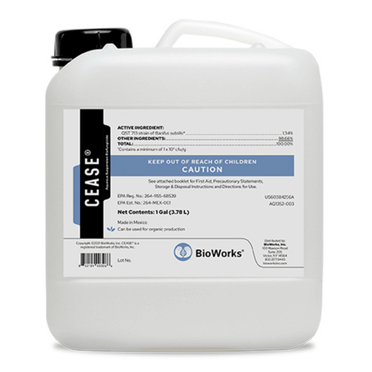 Bioworks Diffusers BioWorks CEASE Organic Biofungicide – Evolve Garden Supply