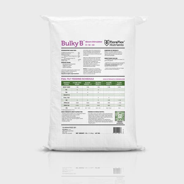 FloraFlex Nutrients | Bulky B Bloom Stimulator, 25 Lb Back