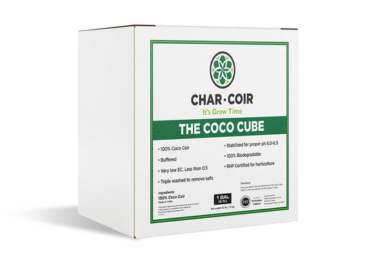 Char Coir Coco Cube RHP Certified Coco Coir