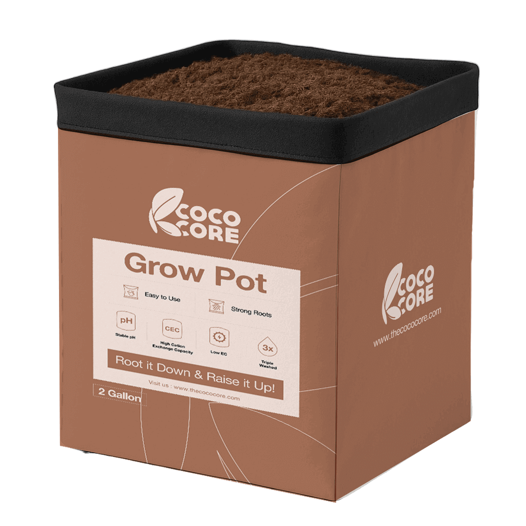 Large Coco Pot Coco Core Expandable Grow Pots – Evolve Garden Supply