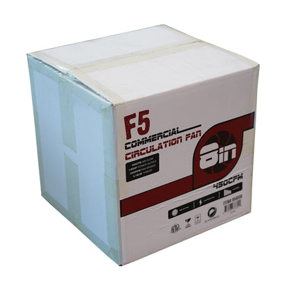 F5 Greenhouse Circulation Fans - Box