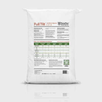 FloraFlex Nutrients | Full Tilt Late Bloom Ripener, 25 Lb Back