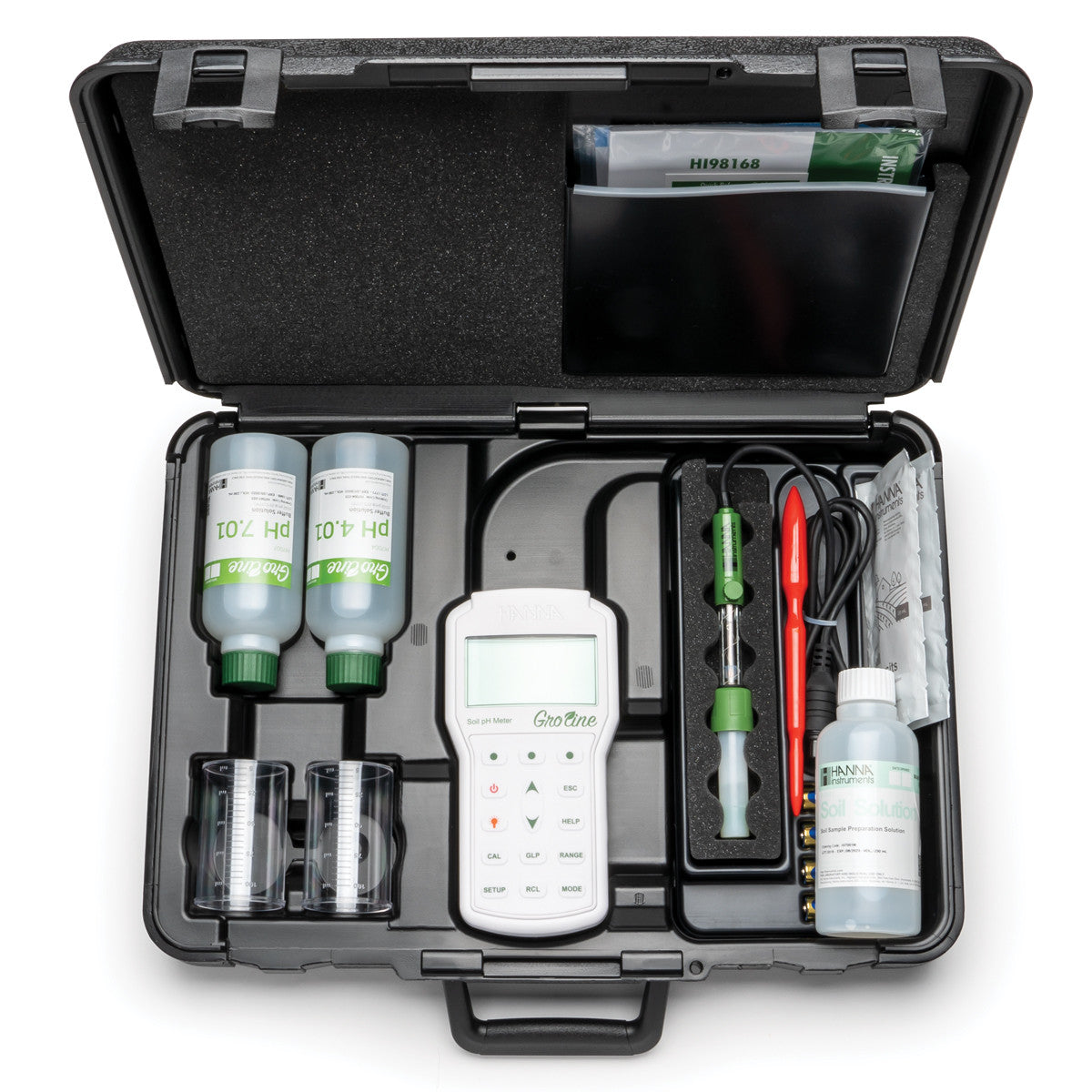 GroLine Professional Portable Soil pH Meter