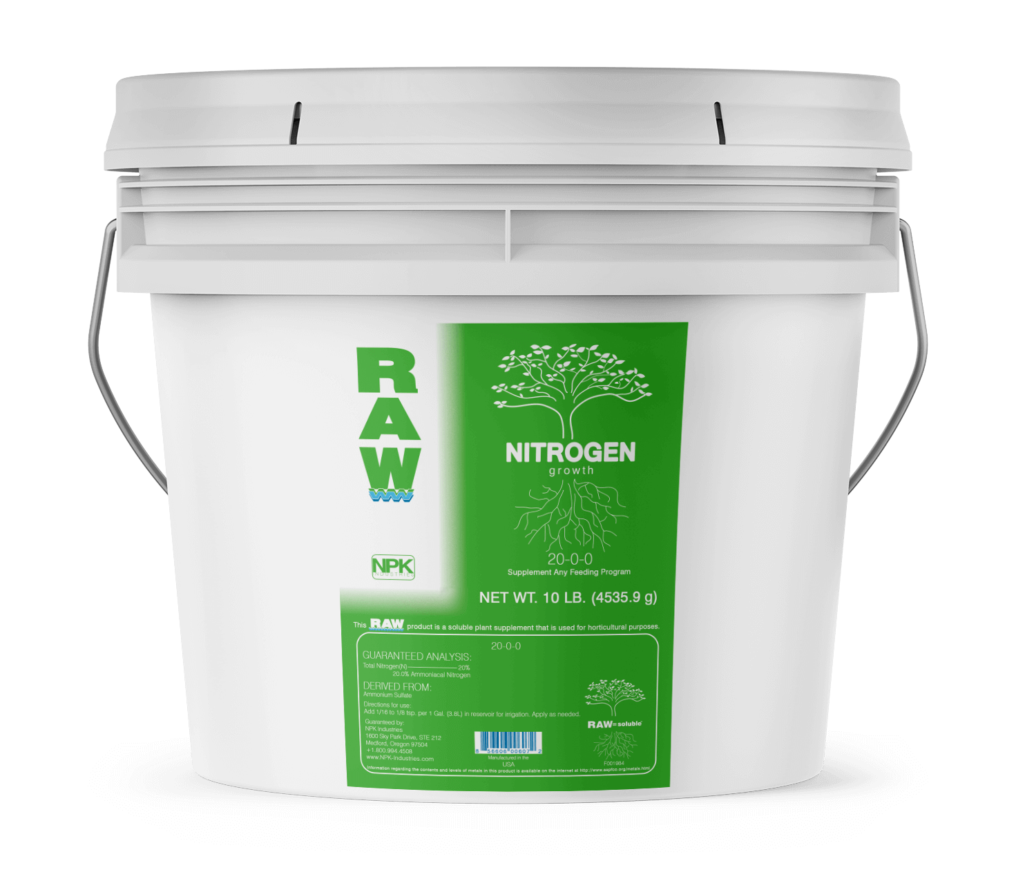 NPK RAW Nitrogen 10 Lbs