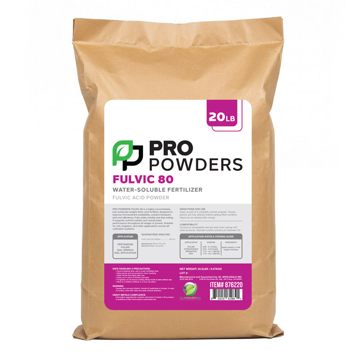 Pro Powders Fulvic 80 - 20 Lbs