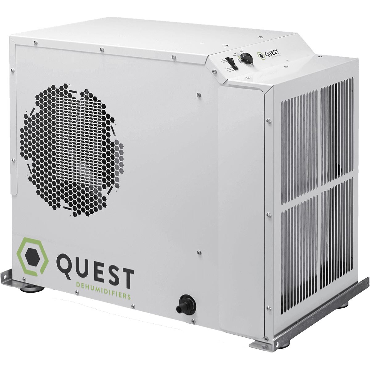 quest dual 150 overhead dehumidifier