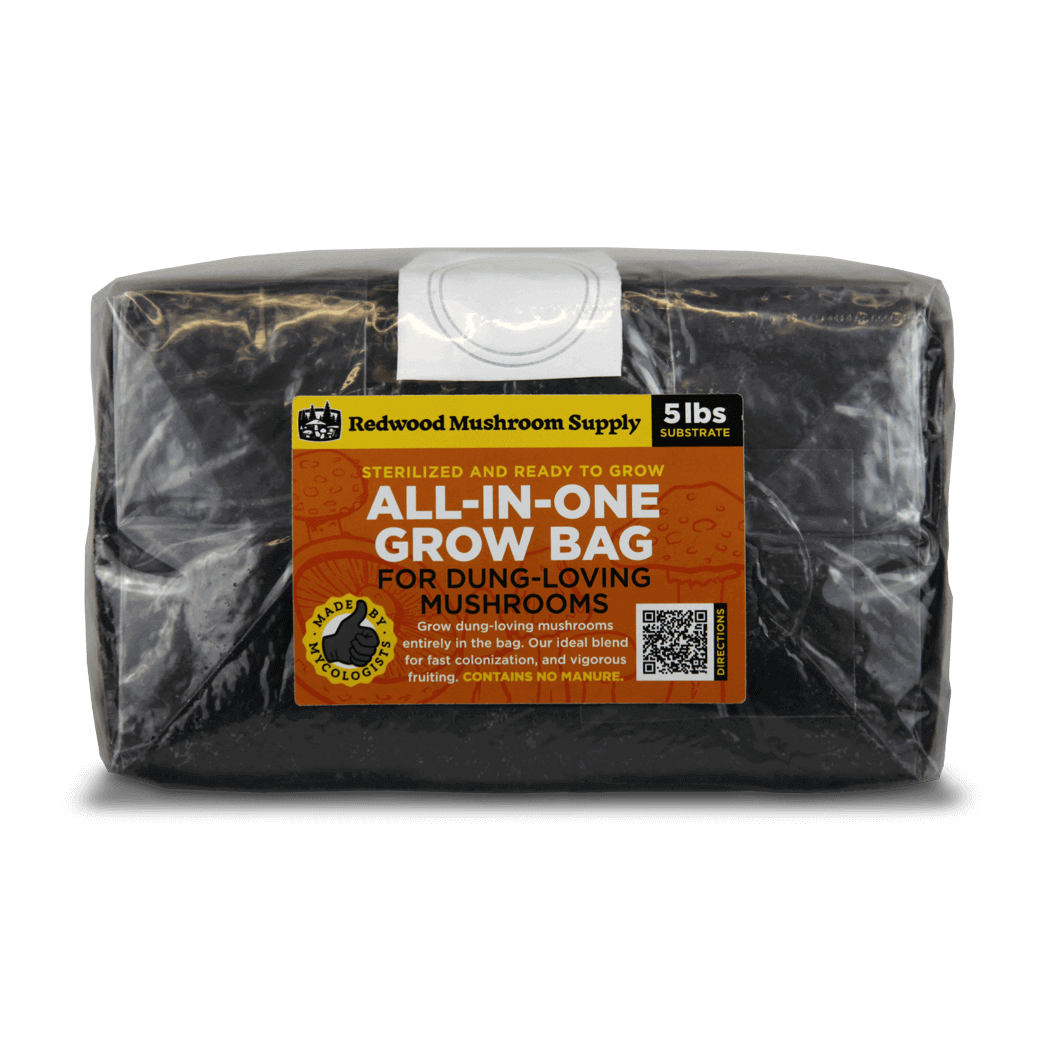 RMS All-in-One Mushroom Grow Bag - Dung-Loving