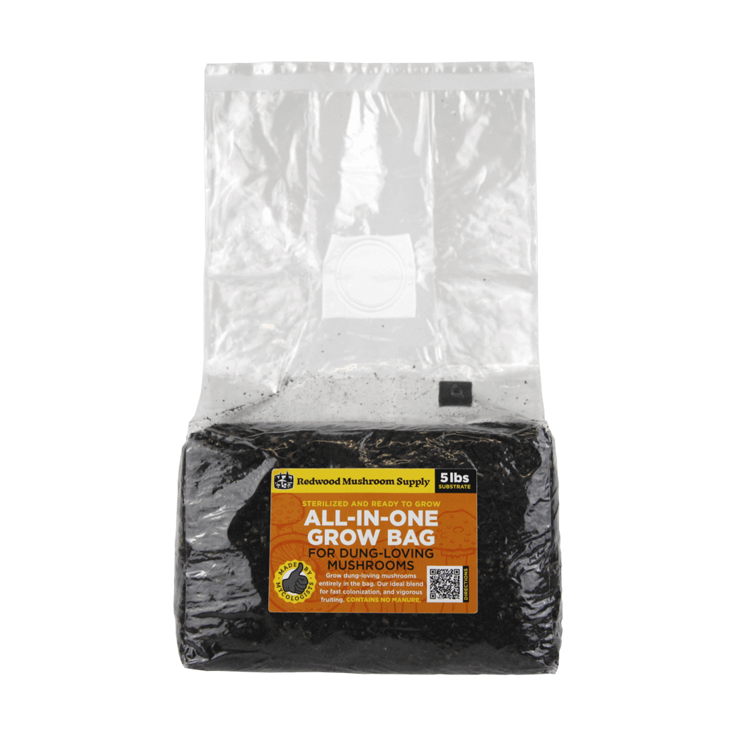 All-in-One Mushroom Grow Bag - Dung-Loving