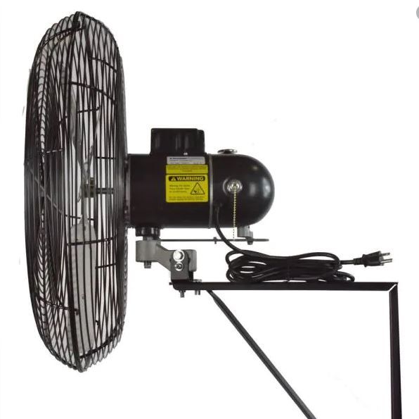 Schaefer 20" Twister Oscillating Circulation Fan | Black