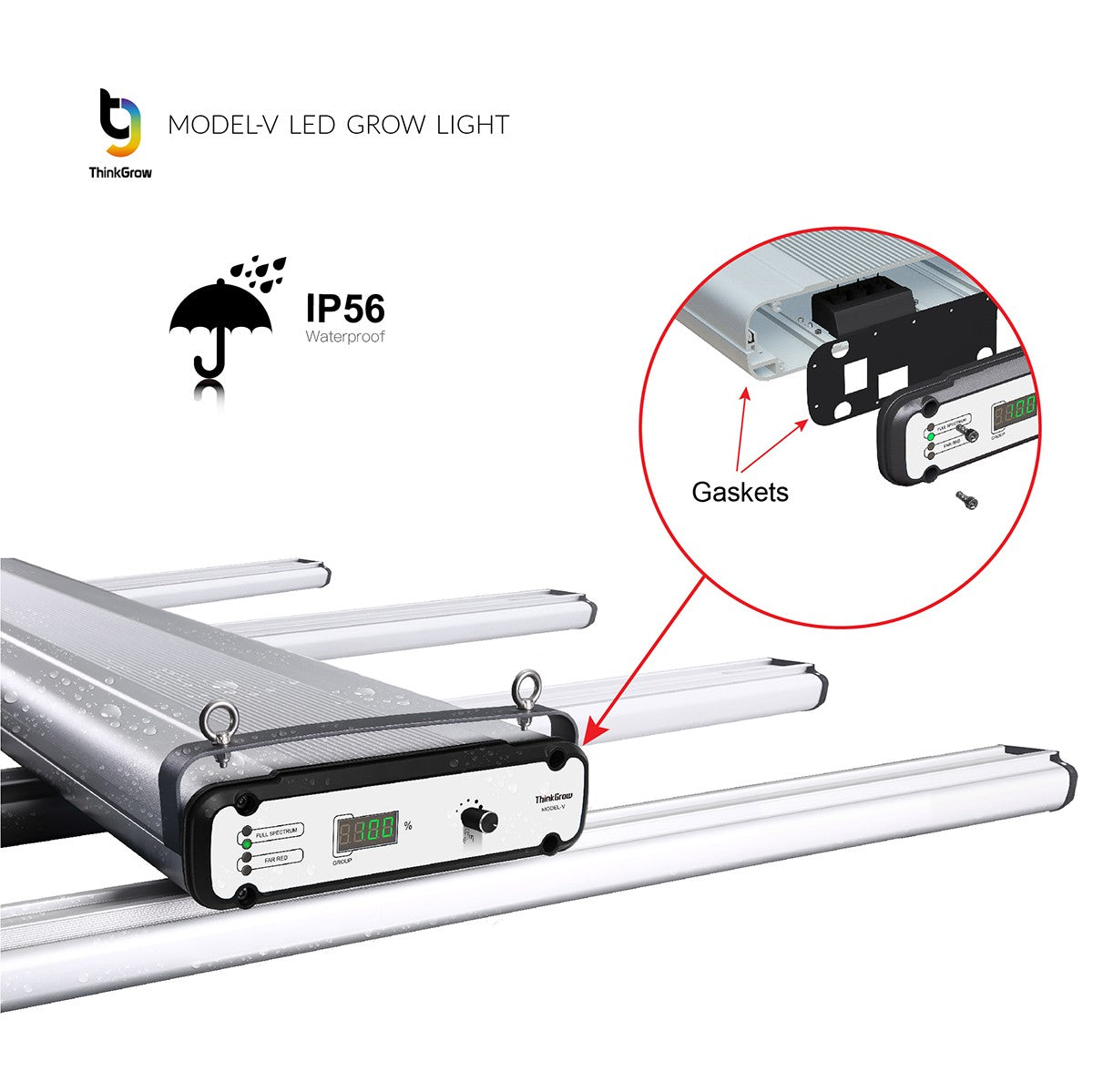 ThinkGrow Model-V LED Grow Light