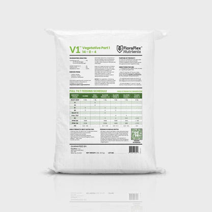 FloraFlex Nutrients V1 - Vegetative Part 1, 25 Lb Back