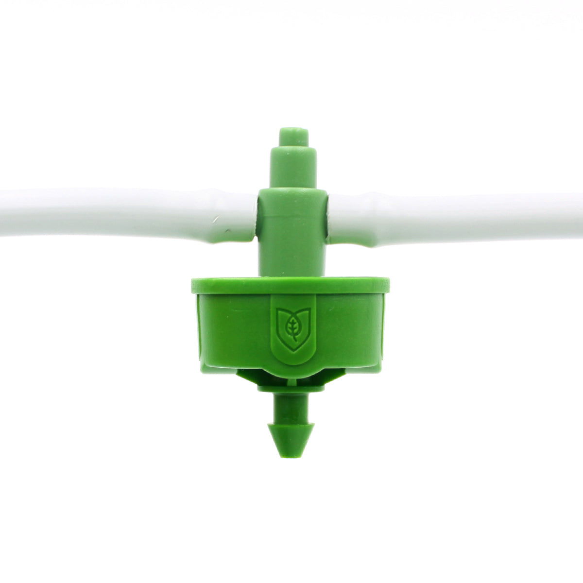 FloraFlex Drip | 2-Way .3 GPH Original Split Tube Assembly | Green and with White tube