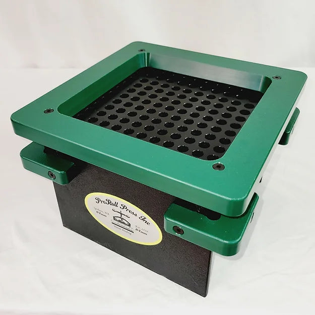 Preroll Press Fill N Fold Work Tray 84mm (Green)