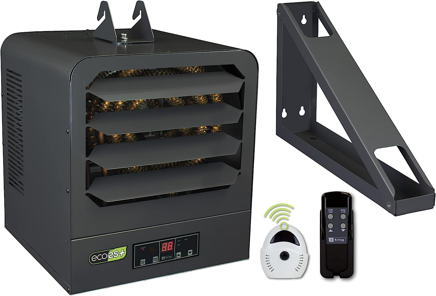 King Electric KB Electronic 2-Stage Unit Heaters, 240v