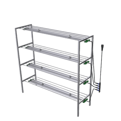 Plant Light Rack with Grower's Choice PFS Series LED Grow Lights