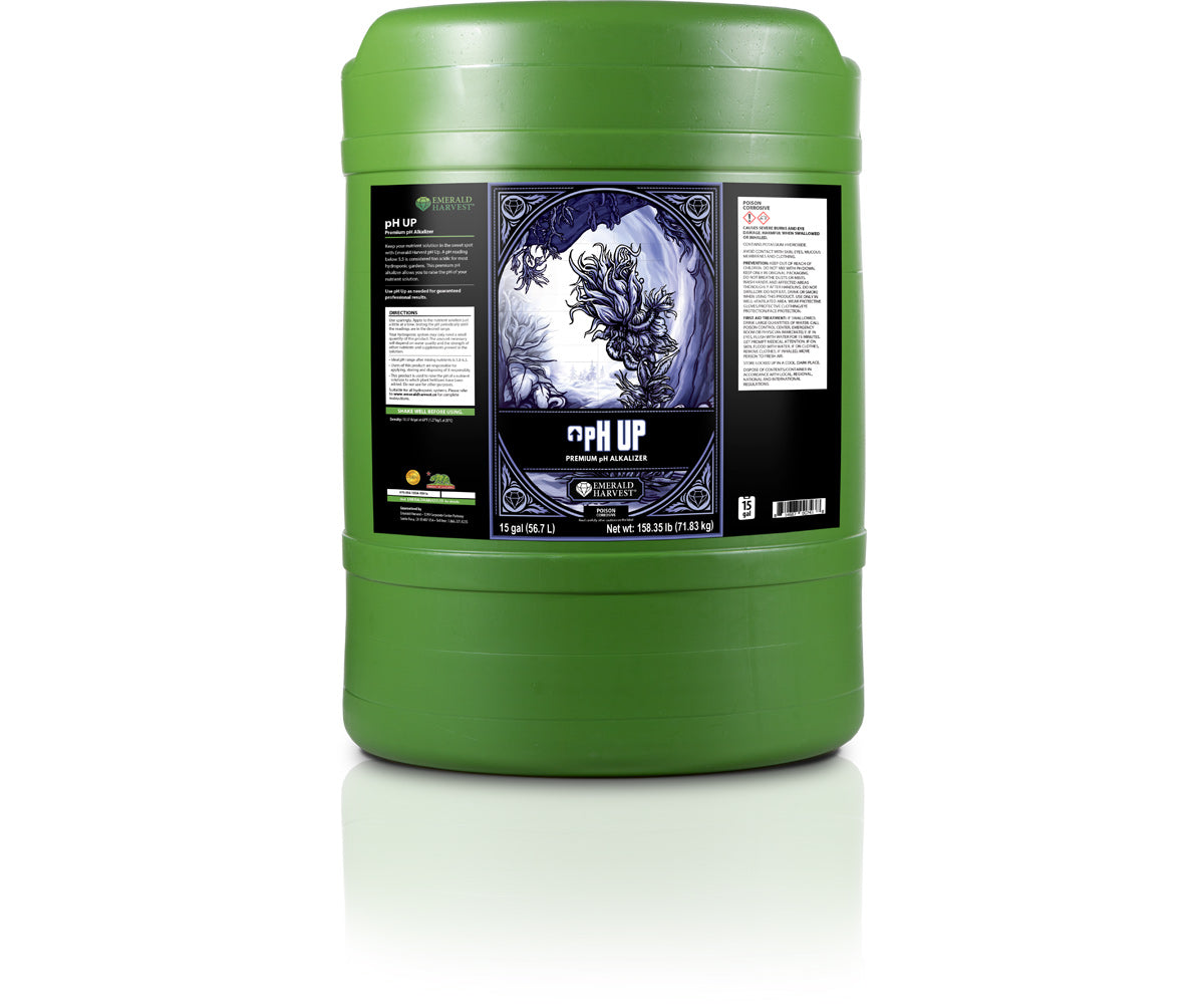 Emerald Harvest pH Up, 15 gal